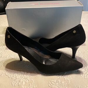 Calvin Klein Nadine Suede pointed pumps 9 1/2 M